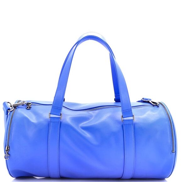 Telfar Handbags - Telfar Duffle Bag Faux Leather Large Blue